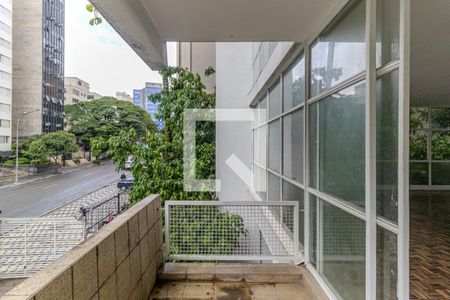 Varanda de apartamento para alugar com 4 quartos, 260m² em Santa Cecilia, São Paulo