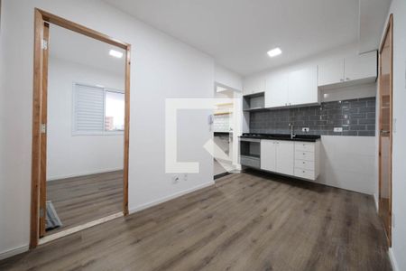 Sala/Cozinha de apartamento para alugar com 2 quartos, 36m² em Vila Guilhermina, São Paulo