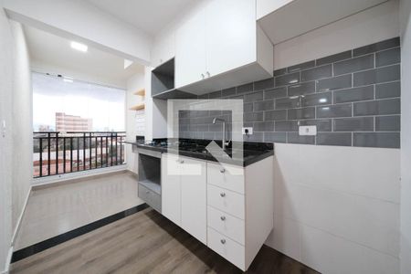 Sala/Cozinha de apartamento para alugar com 2 quartos, 36m² em Vila Guilhermina, São Paulo