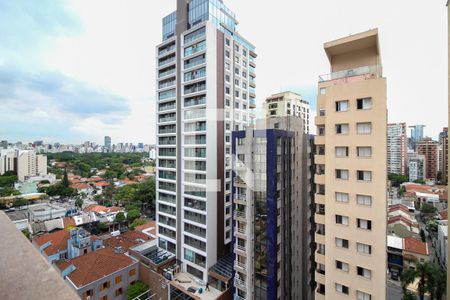 Vista do Quarto de apartamento à venda com 1 quarto, 45m² em Pinheiros, São Paulo