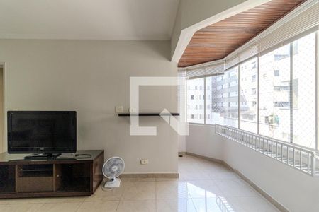 Sala de apartamento à venda com 1 quarto, 90m² em Santa Cecilia, São Paulo