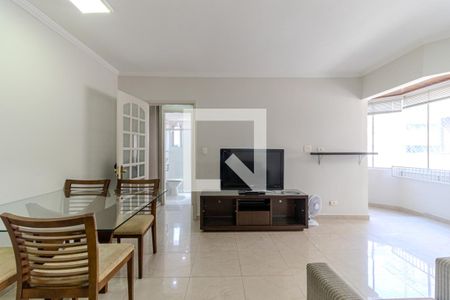 Sala de apartamento à venda com 1 quarto, 90m² em Santa Cecilia, São Paulo