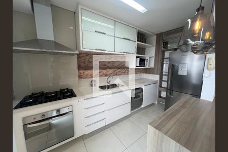 Cozinha de apartamento para alugar com 2 quartos, 78m² em Vila da Serra, Belo Horizonte