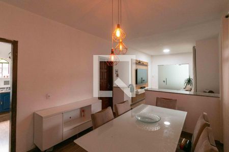 Sala jantar de casa à venda com 3 quartos, 360m² em Guarani, Belo Horizonte