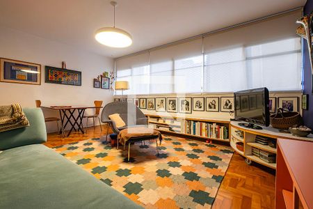 Sala de apartamento à venda com 2 quartos, 85m² em Jardim Paulista, São Paulo