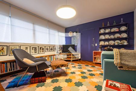 Sala de apartamento à venda com 2 quartos, 85m² em Jardim Paulista, São Paulo