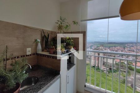 Varanda gourmet de apartamento para alugar com 3 quartos, 79m² em Swift, Campinas