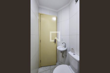 Banheiro de kitnet/studio à venda com 1 quarto, 21m² em Taboão, São Bernardo do Campo