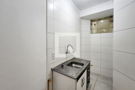 Cozinha de kitnet/studio à venda com 1 quarto, 21m² em Taboão, São Bernardo do Campo