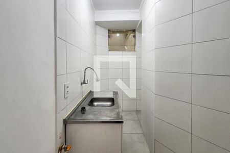 Cozinha de kitnet/studio à venda com 1 quarto, 21m² em Taboão, São Bernardo do Campo