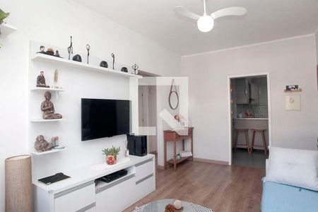 Sala de apartamento à venda com 3 quartos, 105m² em Petrópolis, Porto Alegre