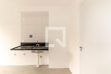 Sala/Cozinha de apartamento à venda com 1 quarto, 26m² em Vila Olímpia, São Paulo