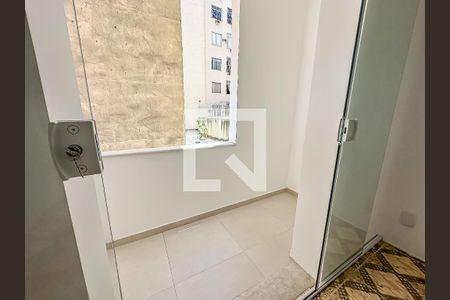 Varanda - Sala de apartamento para alugar com 1 quarto, 42m² em Flamengo, Rio de Janeiro