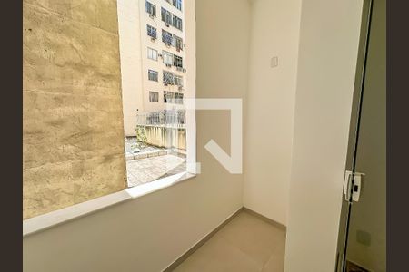 Varanda - Sala de apartamento para alugar com 1 quarto, 42m² em Flamengo, Rio de Janeiro