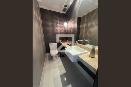 Lavabo de apartamento à venda com 4 quartos, 201m² em Vila da Serra, Nova Lima