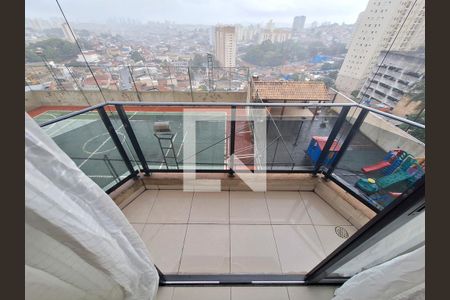 Sacada Sala de apartamento à venda com 3 quartos, 82m² em Vila Nova Cachoeirinha, São Paulo