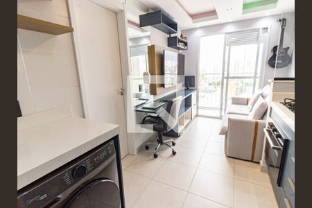 Sala/Cozinha de apartamento à venda com 1 quarto, 30m² em Belenzinho, São Paulo