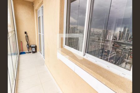 Varanda de apartamento à venda com 1 quarto, 30m² em Belenzinho, São Paulo