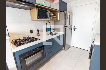 Sala/Cozinha de apartamento à venda com 1 quarto, 30m² em Belenzinho, São Paulo