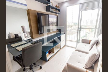 Sala/Cozinha de apartamento à venda com 1 quarto, 30m² em Belenzinho, São Paulo