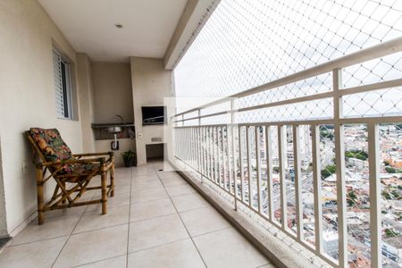 Varanda gourmet de apartamento para alugar com 4 quartos, 105m² em Jardim Tupanci, Barueri