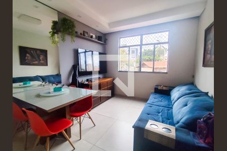 Sala de apartamento para alugar com 2 quartos, 50m² em Silveira, Belo Horizonte