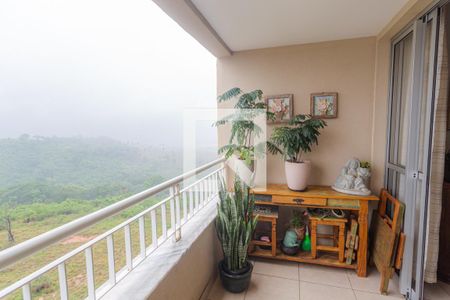 Varanda da Sala de apartamento à venda com 3 quartos, 100m² em Casa Branca, Belo Horizonte