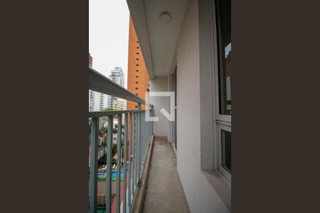 Varanda de apartamento à venda com 1 quarto, 31m² em Pinheiros, São Paulo