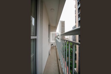 Varanda de apartamento à venda com 1 quarto, 31m² em Pinheiros, São Paulo