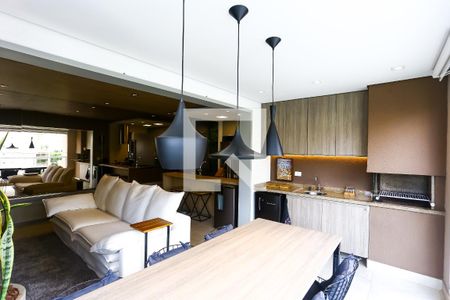 Varanda gourmet de apartamento à venda com 2 quartos, 72m² em Jardim Fonte do Morumbi, São Paulo