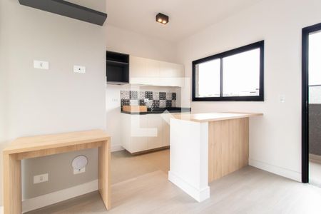 Sala/Cozinha de kitnet/studio para alugar com 1 quarto, 33m² em Portão, Curitiba