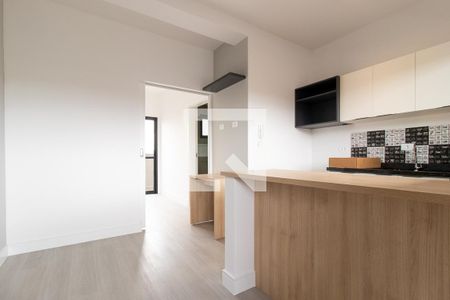 Sala/Cozinha de kitnet/studio para alugar com 1 quarto, 33m² em Portão, Curitiba