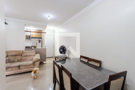 Sala de apartamento à venda com 2 quartos, 60m² em Jardim, Santo André