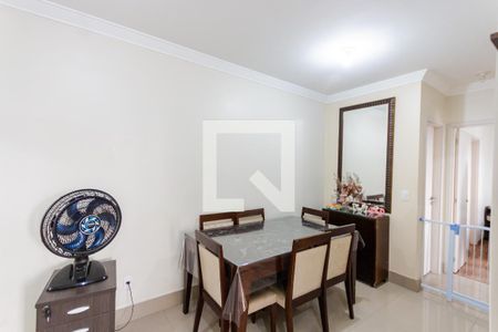 Sala de apartamento à venda com 2 quartos, 60m² em Jardim, Santo André