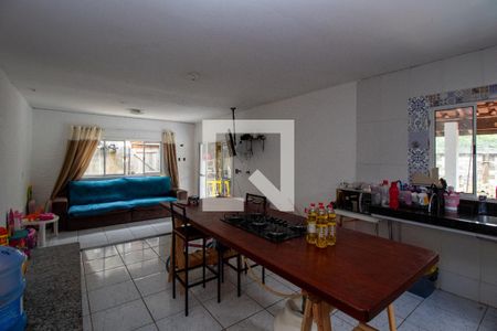 Sala e Cozinha de casa para alugar com 2 quartos, 170m² em Altos de Sumaré, Sumaré