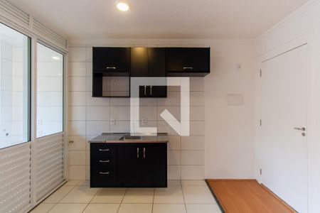 Cozinha de apartamento para alugar com 1 quarto, 32m² em Vila Graciosa, São Paulo