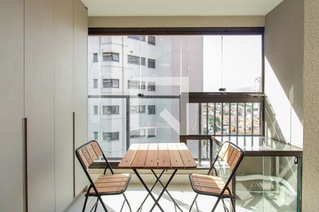 Varanda de apartamento para alugar com 1 quarto, 25m² em Vila Mariana, São Paulo