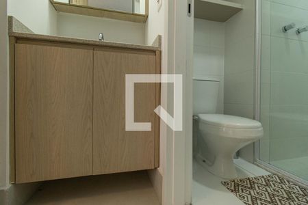 Banheiro de apartamento para alugar com 1 quarto, 25m² em Vila Mariana, São Paulo