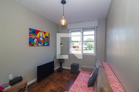 Sala de apartamento à venda com 1 quarto, 40m² em Cristal, Porto Alegre