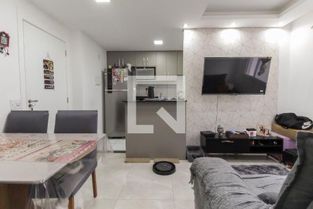 Sala de apartamento para alugar com 2 quartos, 42m² em Jardim Brasilia, São Paulo