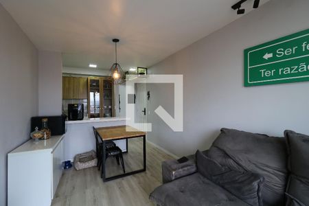 Sala de apartamento à venda com 2 quartos, 50m² em Vila América, Santo André