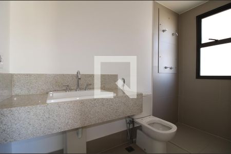 Banheiro da Suíte 2 de apartamento à venda com 4 quartos, 172m² em Santo Antônio, Belo Horizonte