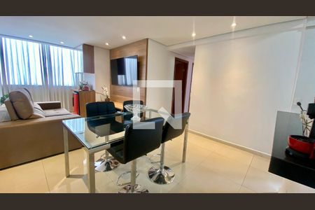 Sala de apartamento à venda com 3 quartos, 76m² em Estoril, Belo Horizonte