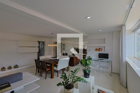 Sala de apartamento à venda com 4 quartos, 198m² em Santa Lúcia, Belo Horizonte