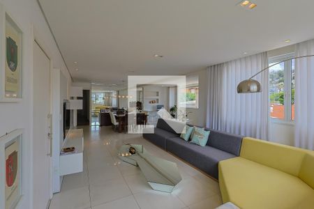 Sala de apartamento à venda com 4 quartos, 198m² em Santa Lúcia, Belo Horizonte