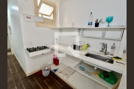 Cozinha americana de kitnet/studio à venda com 1 quarto, 40m² em Copacabana, Rio de Janeiro