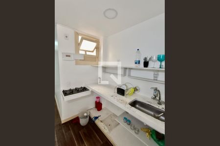 Cozinha americana de kitnet/studio à venda com 1 quarto, 40m² em Copacabana, Rio de Janeiro