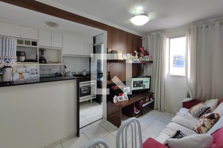 Sala de apartamento à venda com 2 quartos, 45m² em Loteamento Parque São Martinho, Campinas