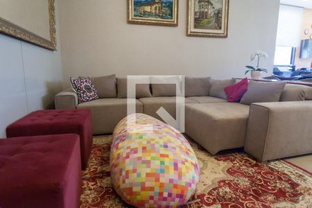 Sala de TV de casa de condomínio para alugar com 4 quartos, 251m² em Alphaville Nova Lima, Nova Lima