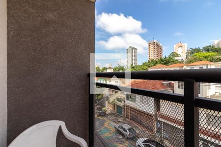 Varanda da Sala de apartamento para alugar com 1 quarto, 32m² em Vila Dom Pedro Ii, São Paulo